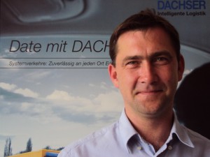 Zsoldos Attila, a Dachser biatorbágyi Food Logistics kirendeltség-vezetője