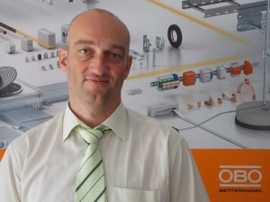Hernádi Lajos, az OBO Bettermann Hungary Kft. ügyvezető igazgatója