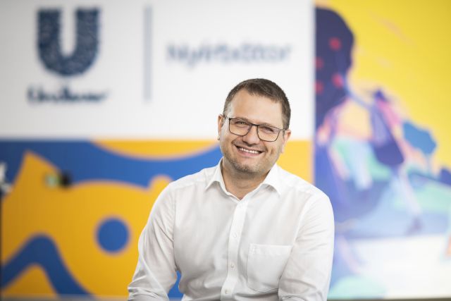 Vadim Markin, az Unilever Magyarország Kft. nyírbátori háztartásvegyipari gyárának igazgatója